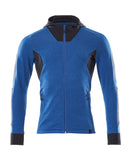 Mascot Accelerate Capuchontrui 18584-962 met rits helder blauw-donker marineblauw(91010)