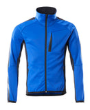 Mascot Unique Fleecetrui 18603-316 met rits korenblauw-donker marineblauw(11010)