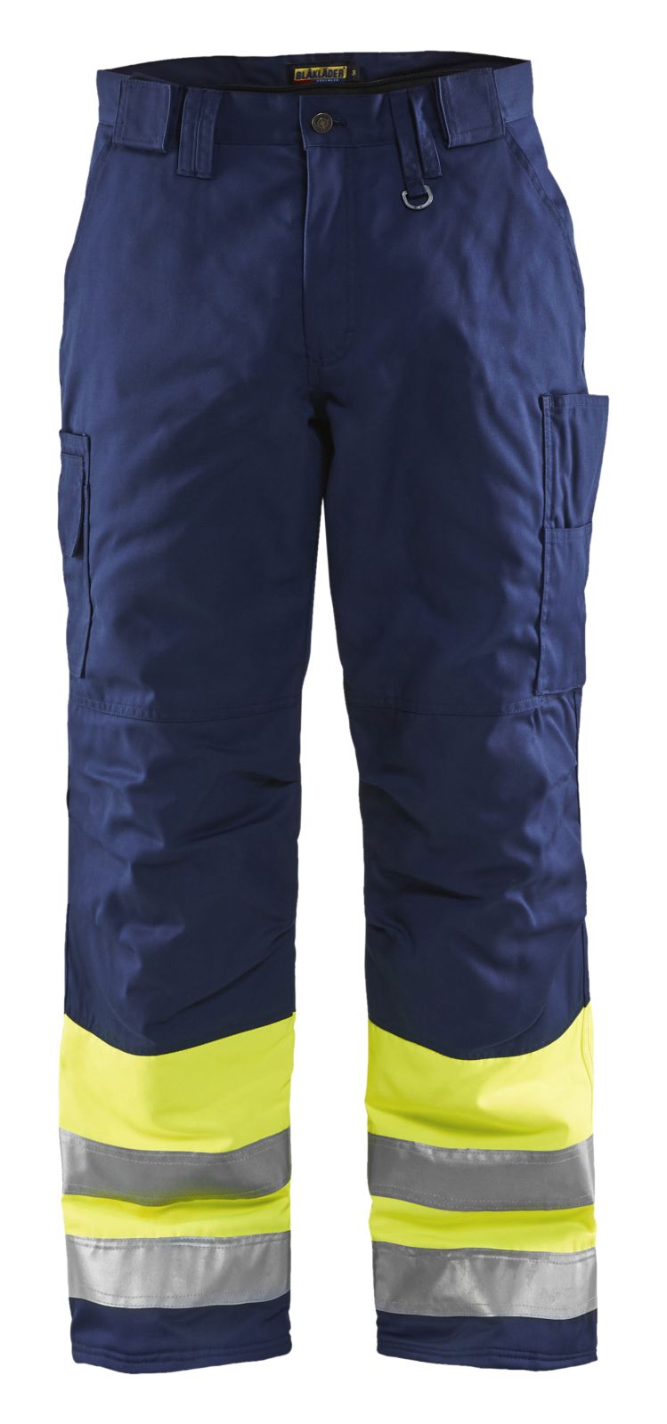 Blaklader Broeken 18621811 HiVis geel-marineblauw(3389)