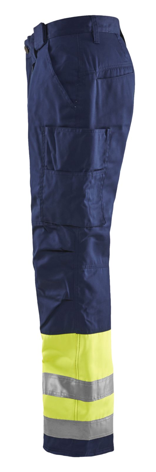 Blaklader Broeken 18621811 HiVis geel-marineblauw(3389)