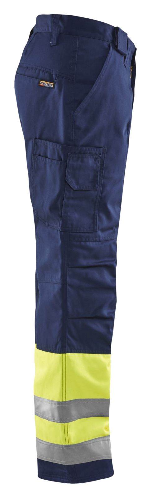 Blaklader Broeken 18621811 HiVis geel-marineblauw(3389)