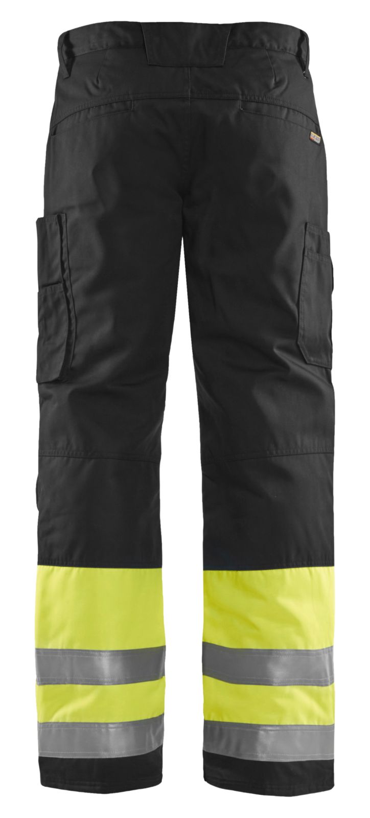 Blaklader Broeken 18621811 HiVis geel-zwart(3399)