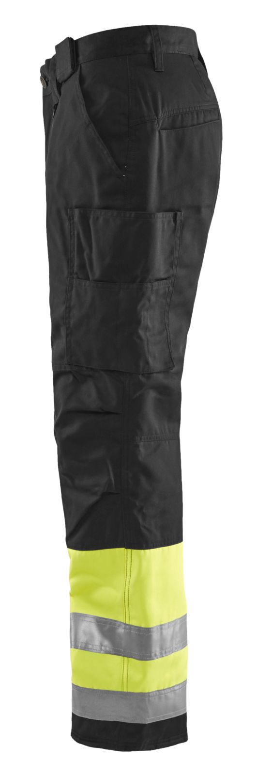Blaklader Broeken 18621811 HiVis geel-zwart(3399)