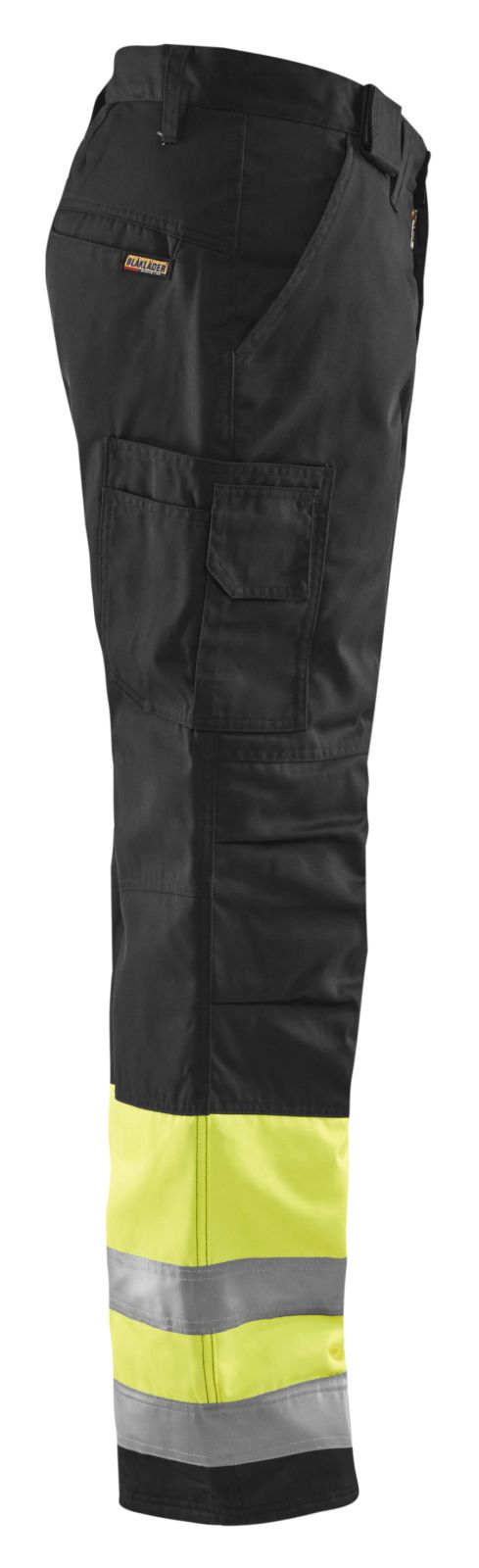 Blaklader Broeken 18621811 HiVis geel-zwart(3399)