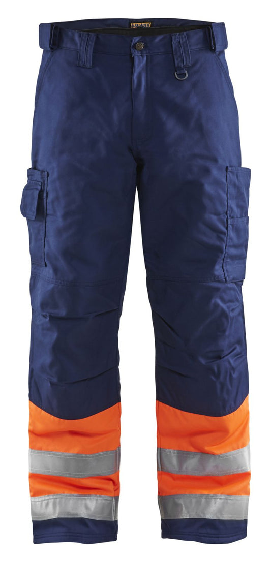 Blaklader Broeken 18621811 HiVis oranje-marineblauw(5389)