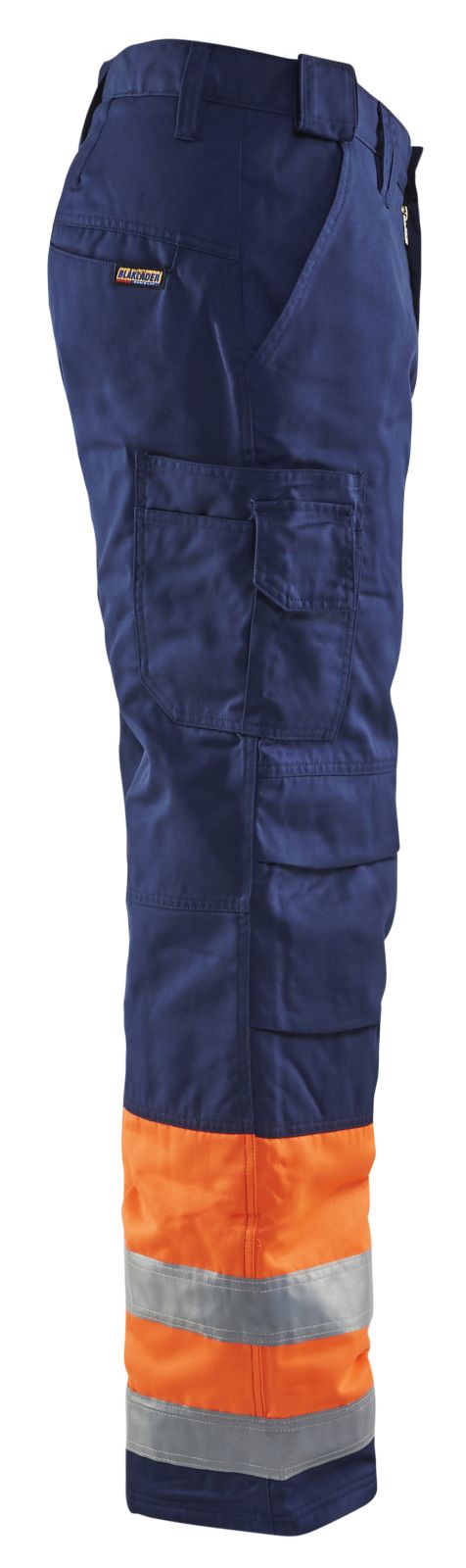 Blaklader Broeken 18621811 HiVis oranje-marineblauw(5389)