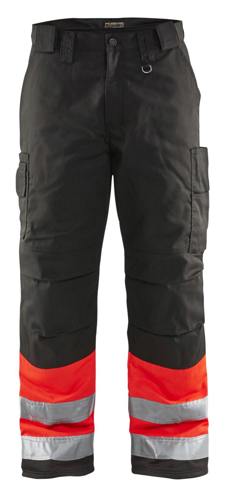 Blaklader Broeken 18621811 HiVis rood-zwart(5599)