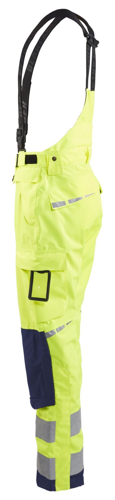 Blaklader Broeken 18671977 HiVis fluo geel-marineblauw(3389)