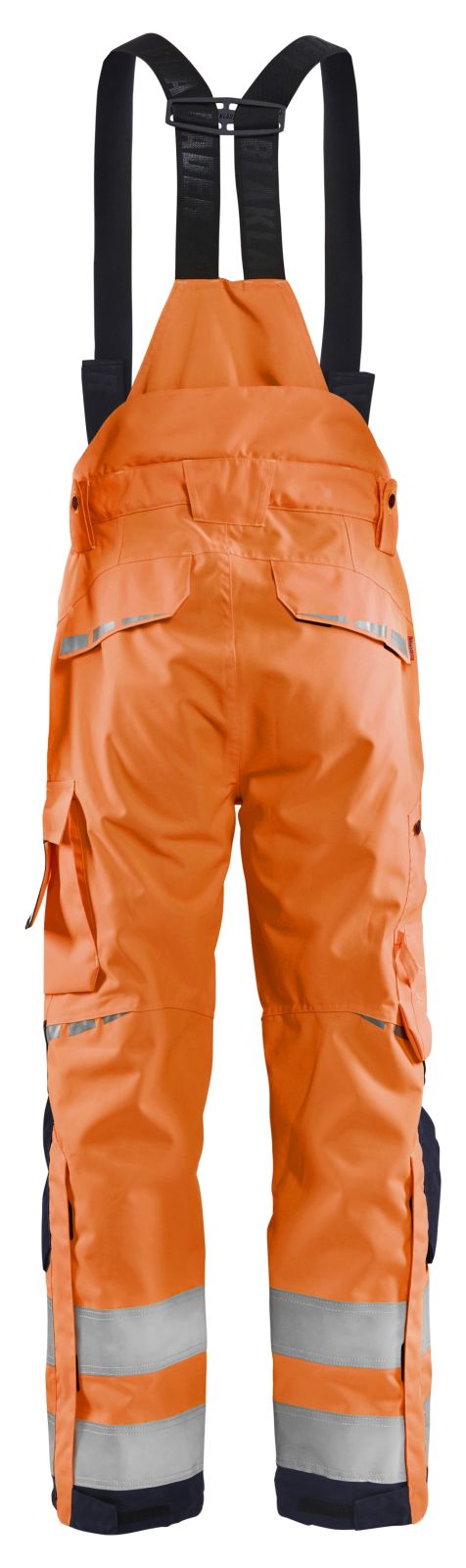 Blaklader Werkbroeken 18671977 fluo oranje-marineblauw(5389)