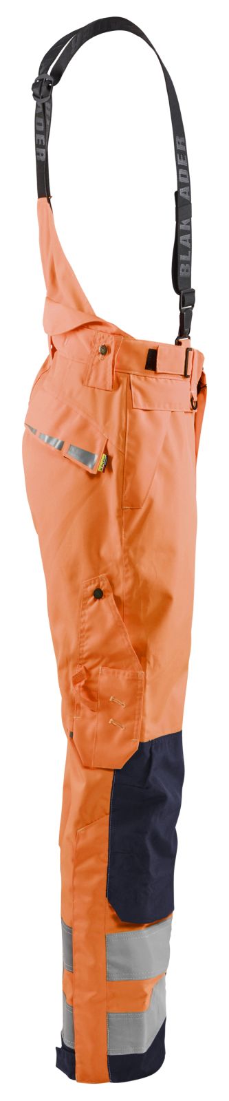 Blaklader Werkbroeken 18671977 fluo oranje-marineblauw(5389)