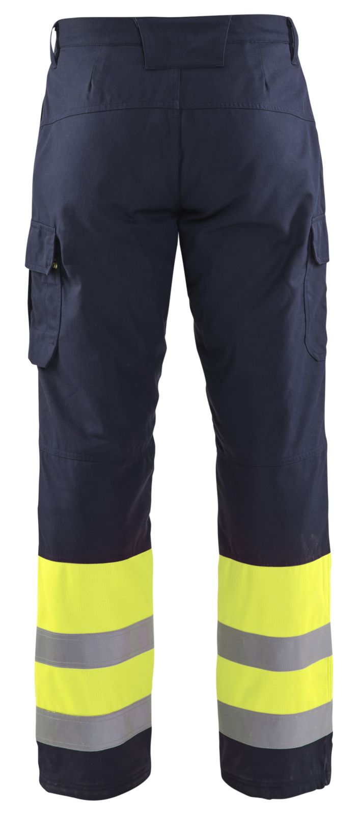 Blaklader Broeken 18691514 Multinorm marineblauw-geel(8933)