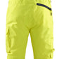 Blaklader Werkbroeken 18751977 HiVis waterdicht fluo geel-marineblauw(3389)