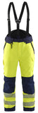 Blaklader Werkbroeken 18751977 HiVis waterdicht fluo geel-marineblauw(3389)
