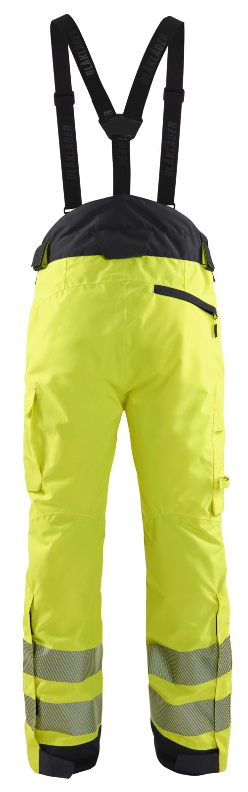 Blaklader Werkbroeken 18751977 HiVis waterdicht fluo geel-zwart(3399)