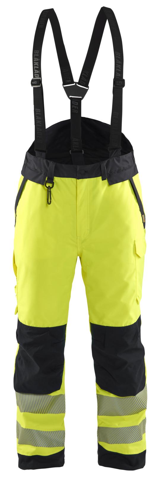 Blaklader Werkbroeken 18751977 HiVis waterdicht fluo geel-zwart(3399)