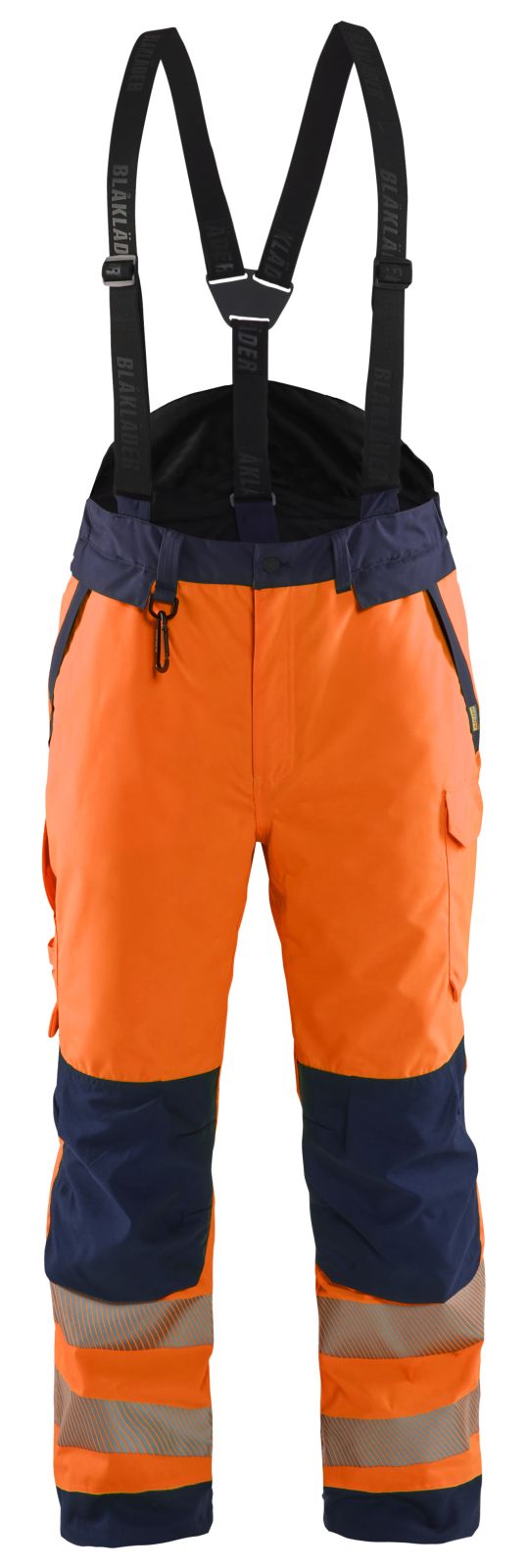 Blaklader Werkbroeken 18751977 HiVis waterdicht fluo oranje-marineblauw(5389)