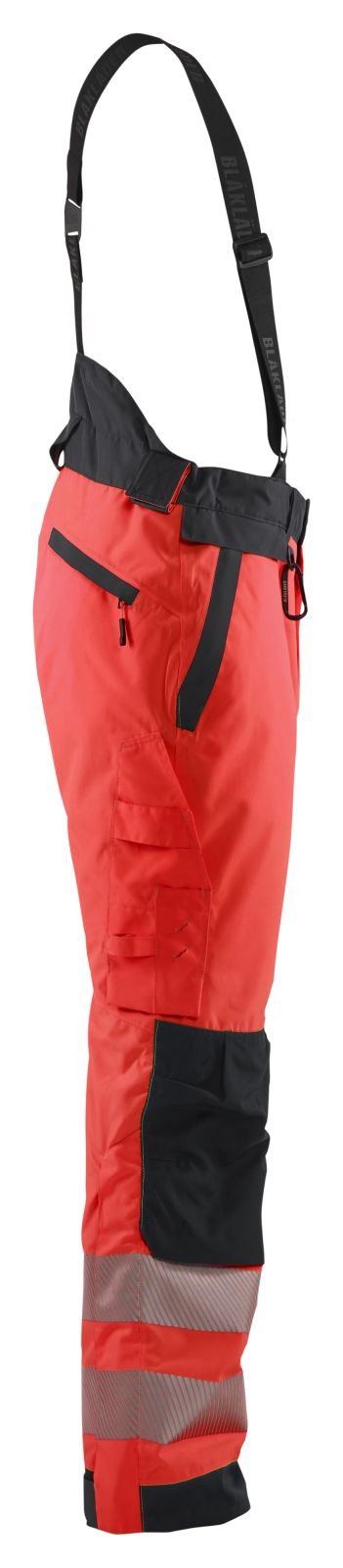 Blaklader Werkbroeken 18751977 fluo rood-zwart(5599)