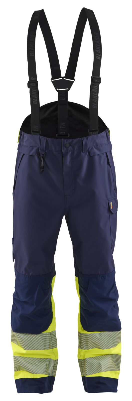 Blaklader Werkbroeken 18771977 marineblauw-fluo geel(8933)