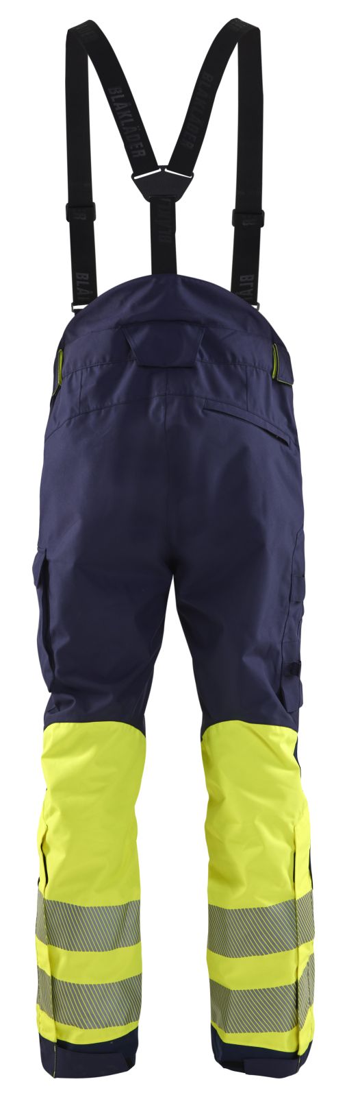 Blaklader Werkbroeken 18771977 marineblauw-fluo geel(8933)