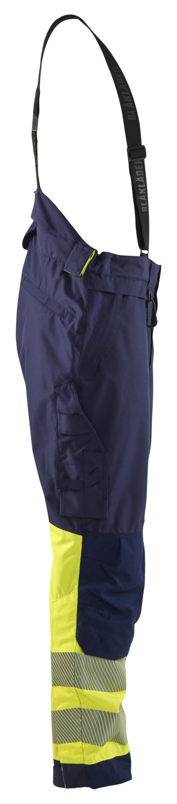 Blaklader Werkbroeken 18771977 marineblauw-fluo geel(8933)