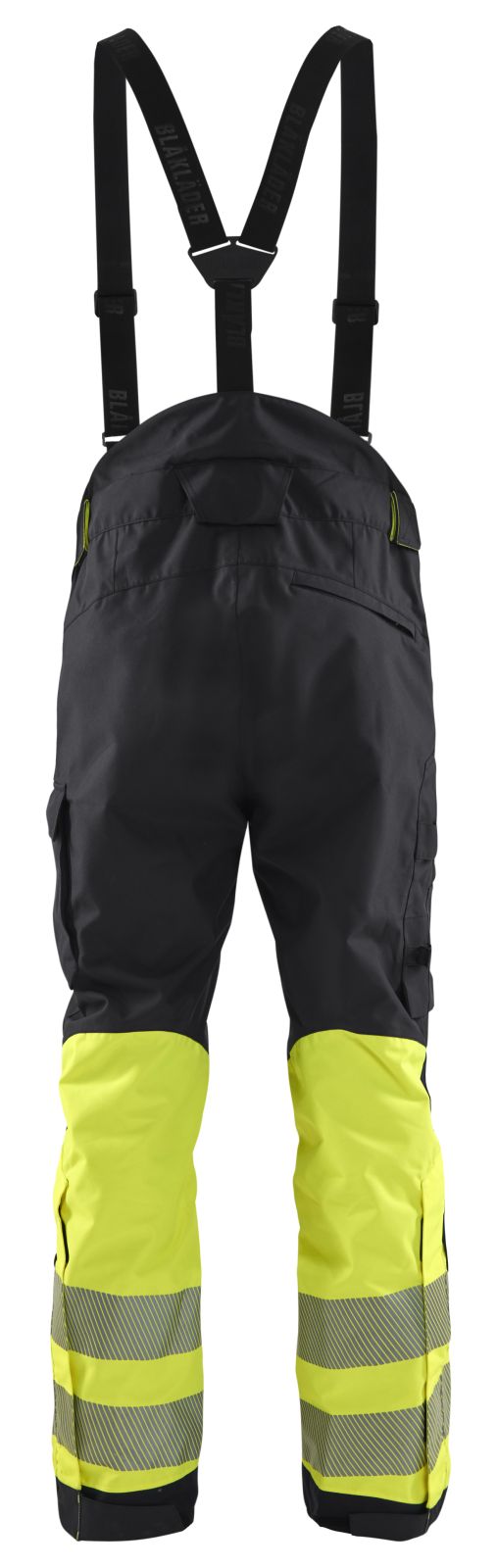 Blaklader Werkbroeken 18771977 zwart-fluo geel(9933)