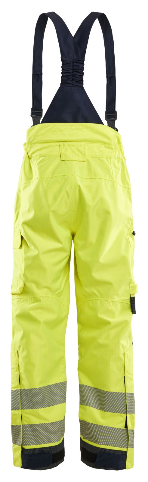 Blaklader Werkbroeken 18811532 fluo geel-marineblauw(3389)