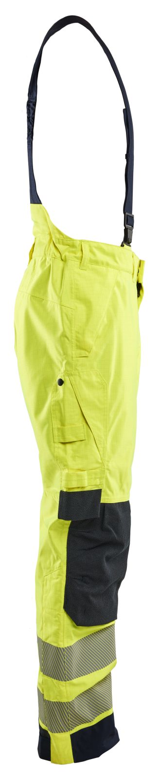 Blaklader Werkbroeken 18811532 fluo geel-marineblauw(3389)