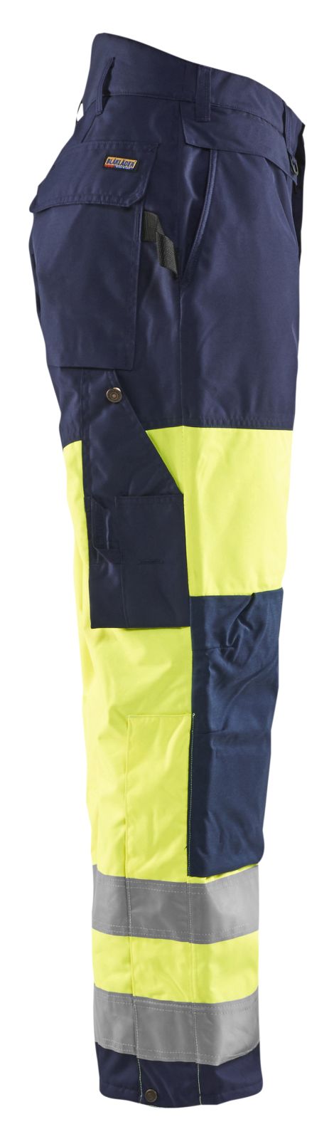 Blaklader Broeken 18831997 HiVis geel-marineblauw(3389)