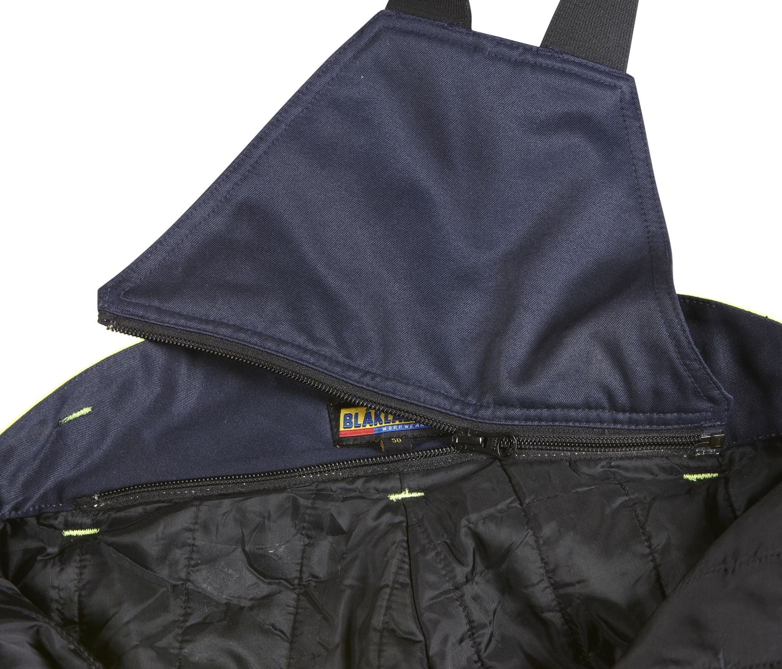 Blaklader Broeken 18851900 HiVis geel-marineblauw(3389)