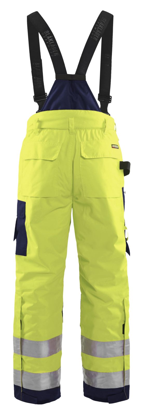Blaklader Broeken 18851977 HiVis geel-marineblauw(3389)