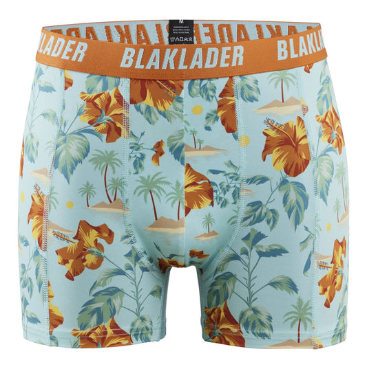 Blaklader Overige Ondergoed Boxershorts 2-pack 18861079 HiVis lichtblauw-blauwgroen(8149)