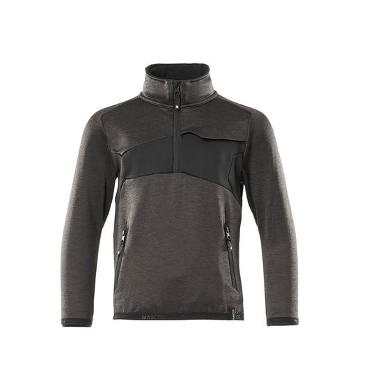 Mascot Accelerate Fleecetrui voor kinderen 18903-316 donker antracietgrijs-zwart(1809)