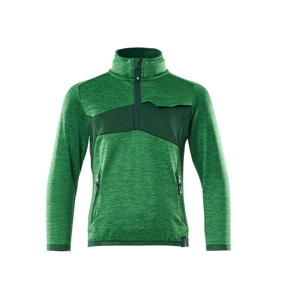 Mascot Accelerate Fleecetrui voor kinderen 18903-316 helder groen-groen(33303)
