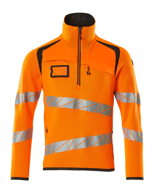 Mascot Accelerate Safe Polosweaters 19005-351 fluo oranje-donker antracietgrijs(1418)