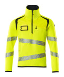 Mascot Accelerate Safe Zipsweaters 19005-351 fluo geel-donker marineblauw(17010)