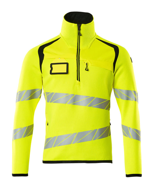 Mascot Accelerate Safe Zipsweaters 19005-351 fluo geel-zwart(1709)