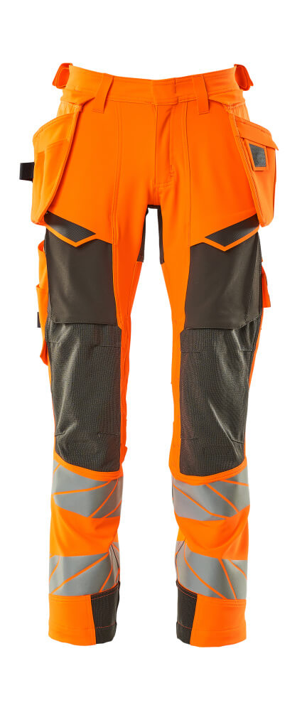 Mascot Accelerate Safe Broeken 19031-711 fluo oranje-donker antracietgrijs(1418)