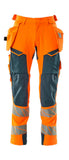 Mascot Accelerate Safe Broeken 19031-711 fluo oranje-donker petrolblauw(1444)