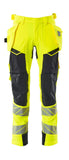 Mascot Accelerate Safe Broeken 19031-711 fluo geel-donker marineblauw(17010)