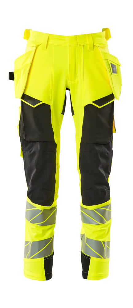 Mascot Accelerate Safe Broeken 19031-711 fluo geel-zwart(1709)