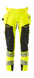 Mascot Accelerate Safe Broeken 19031-711 fluo geel-zwart(1709)