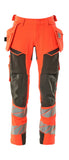 Mascot Accelerate Safe Broeken 19031-711 fluo rood-donker antracietgrijs(22218)
