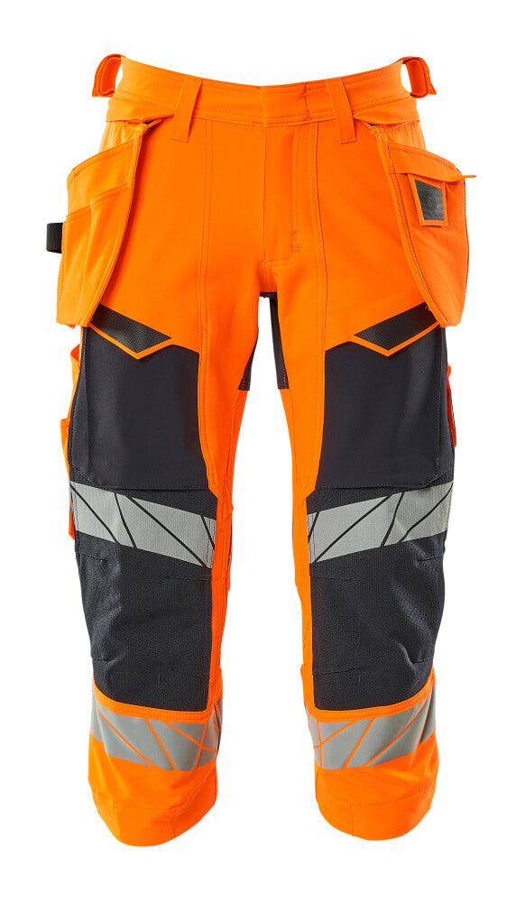 Mascot Accelerate Safe Broeken 19049-711 fluo oranje-donker marineblauw(14010)