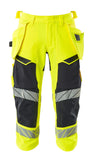 Mascot Accelerate Safe Broeken 19049-711 fluo geel-donker marineblauw(17010)