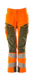 Mascot Accelerate Safe Broeken 19078-511 fluo oranje-mosgroen(1433)
