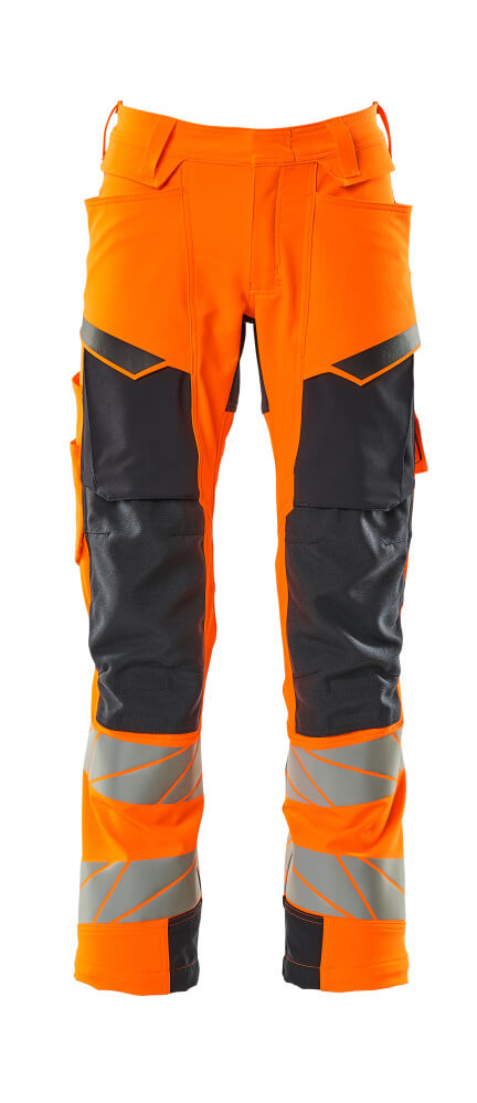Mascot Accelerate Safe Broeken 19079-511 fluo oranje-donker marineblauw(14010)