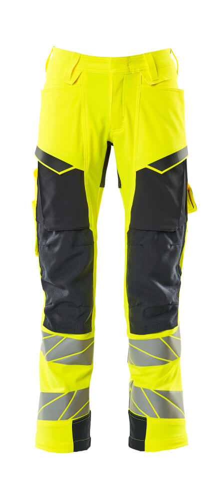Mascot Accelerate Safe Broeken 19079-511 fluo geel-donker marineblauw(17010)