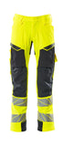 Mascot Accelerate Safe Broeken 19079-511 fluo geel-donker marineblauw(17010)