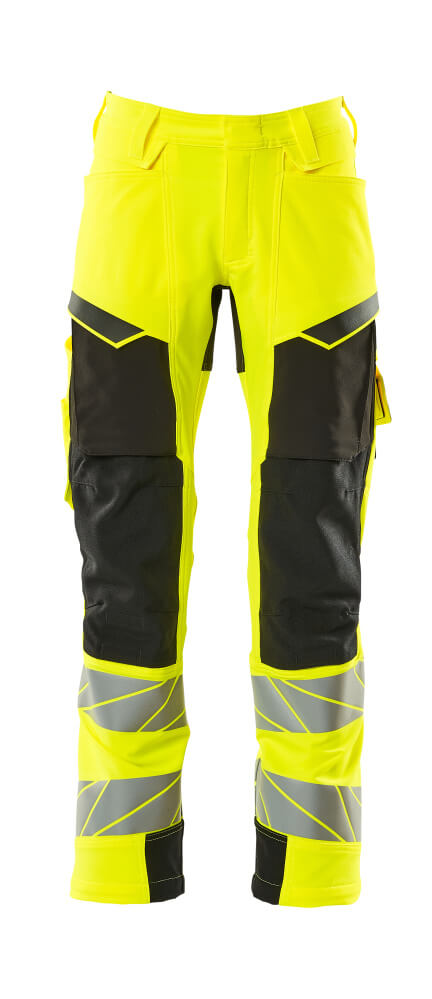 Mascot Accelerate Safe Broeken 19079-511 fluo geel-zwart(1709)