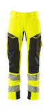 Mascot Accelerate Safe Broeken 19079-511 fluo geel-zwart(1709)